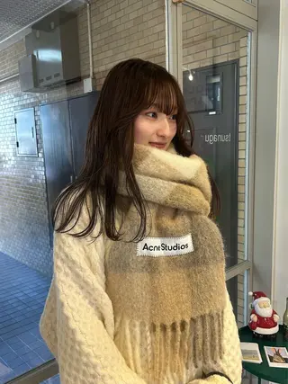 ロング カラー yuzu / tsunaguのヘアスタイル