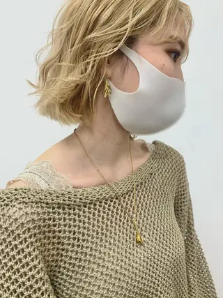 ミディアム カラー AO所属・RISAKO 艶髪モテヘア🎀府中のヘアスタイル