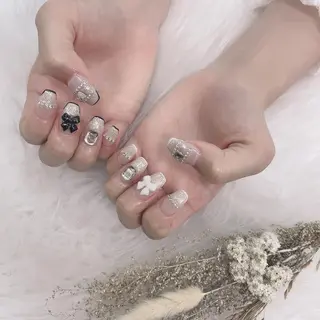 ネイル 🦋ネイルサロン ブラン🌈ゆりのネイルデザイン