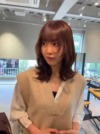 ミディアム 佐藤優太朗 似合わせ/髪質改善のヘアスタイル