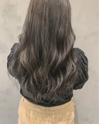 ロング 🐰ྀིあやの ハイトーン🧁ྀིのヘアスタイル