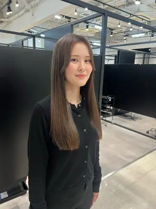 ロング カラー kimika🥑 メンズ/髪質改善のヘアスタイル