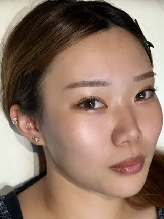 メンズ アイブロウ iBROW. 熊見怜奈の眉毛・アイブロウイメージ