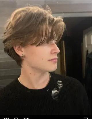 ショート メンズ 吉田一輝 外国人パーマのヘアスタイル