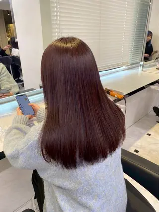 ロング カラー 🤍透明感推しカラー 🤍yui‪💞✨のヘアスタイル