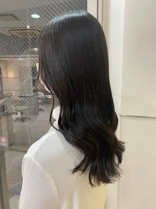 ロング 透明感カラー💜艶髪 sayakaのヘアスタイル