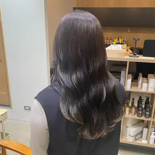 ロング カラー fumi🪞血色感 アップ艶カラーのヘアスタイル