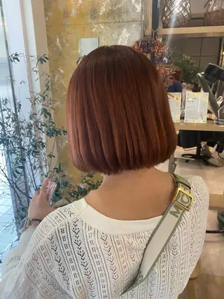 ミディアム Misaki ║ツヤカラーのヘアスタイル
