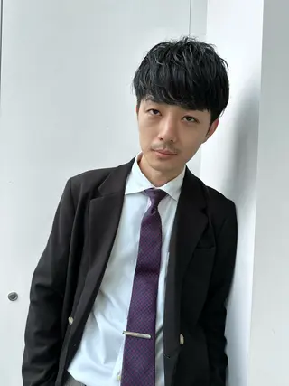 ショート メンズ 池袋センターパート No.1 裕大のヘアスタイル