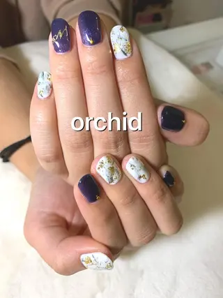ネイル orchid ♡オーキッドのネイルデザイン