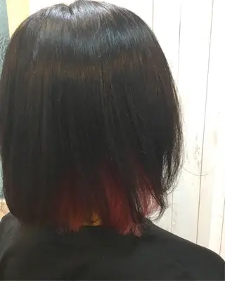 ミディアム カラー embrace エンブレイスのヘアスタイル