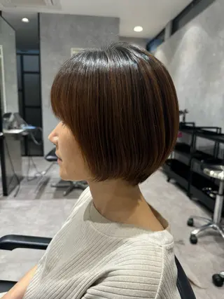 ショート HEDI所属・茨木 まひろのヘアスタイル