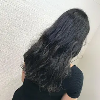 ロング カラー 【メンズ縮毛矯正】 田中秀斗のヘアスタイル