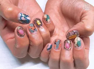 ネイル 福田 加奈のネイルデザイン