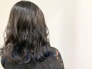 ロング カラー あべ ゆうかのヘアスタイル