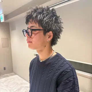 メンズ ヨシカワ タツキのヘアスタイル