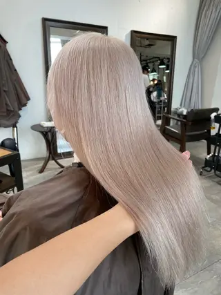 セミロング カラー 🌹TikTok４万 ﾌｫﾛﾜｰ🌹AKIのヘアスタイル