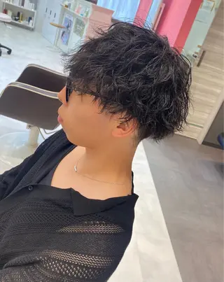 ショート パーマ ALLY/ あゆみのヘアスタイル