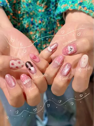 ネイル kanami 🍒⸝⋆のネイルデザイン