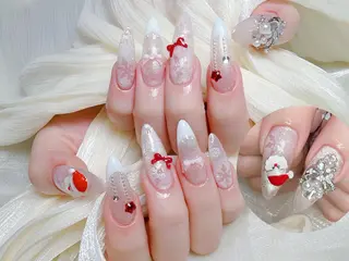 ネイル 🎀も ものネイルデザイン