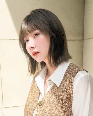 ショート おしゃれボブ/暖色 カラー🧶いろはのヘアスタイル