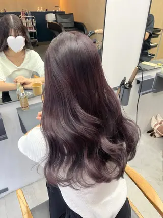 ロング カラー ayaka♡ 柔らかカラーのヘアスタイル