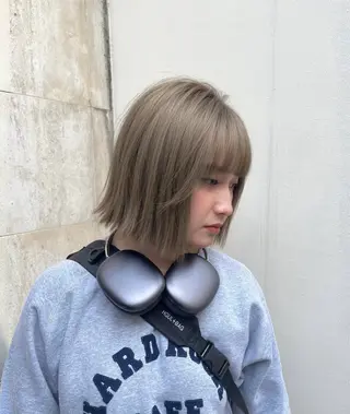 ショート カラー ⚜️ブリーチ× 透明感✨Hayatoのヘアスタイル