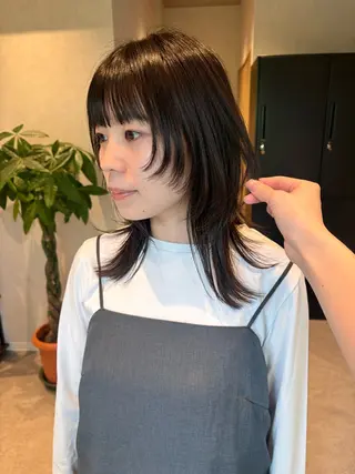 ミディアム 【ボブ/個室サロン】 癒し空間mimuraのヘアスタイル