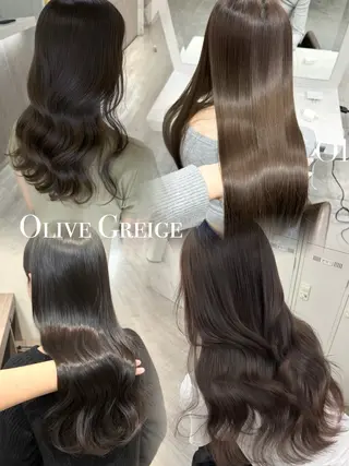 ロング カラー COALL nex the salon所属・Riria✨ 透明感カラーのヘアスタイル