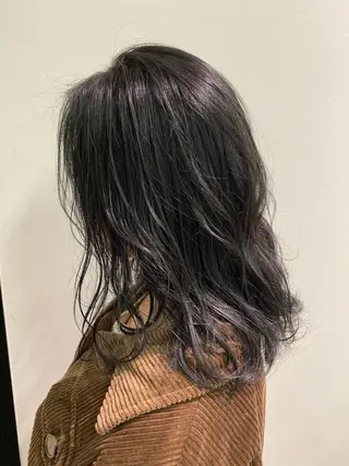 ミディアム カラー 似合わせ専門美容師 なかじまのヘアスタイル