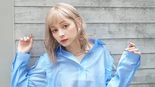 ミディアム yelm所属・🫒オリーブカラー ミディアムレイヤー✨のヘアスタイル