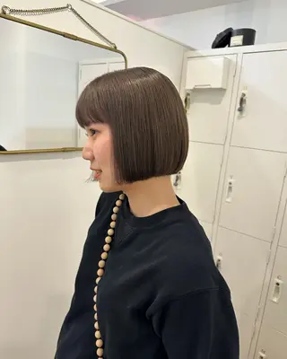 ショート カラー 梅田/柔らかカラー/ オオハシ リナコのヘアスタイル