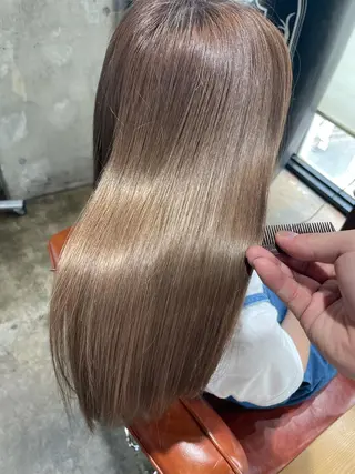 セミロング 🌈髪質改善💕 縮毛矯正✨青木まで✨のヘアスタイル