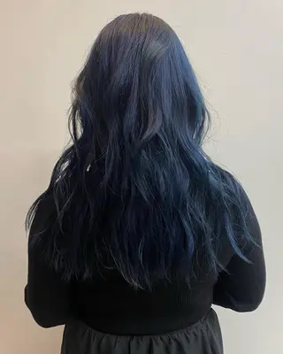 ロング カラー 原 瑞希のヘアスタイル