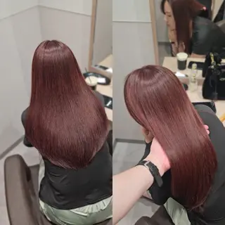 ロング カラー サロウィン　神戸三宮店所属・三宮No.1ブリーチ 無しカラー/杉山太貴のヘアスタイル