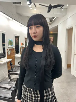 ロング レイヤーボブ/ 艶カラー/サナ🌼のヘアスタイル