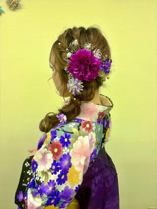 ヘアアレンジ へアセット/心斎橋 支持率No.1✨🌈のヘアスタイル