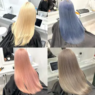 ロング カラー Via所属・ブリーチカラー🔥 ryotoのヘアスタイル