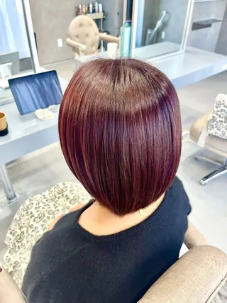ミディアム カラー ARCANA イホリのヘアスタイル