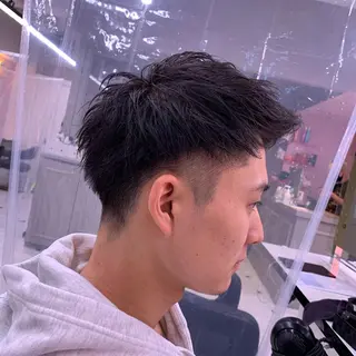 ショート カラー パーマ ヘアアレンジ メンズ 🌈トレンドヘア 🌈WATARU🌈のヘアスタイル