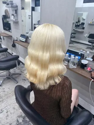 カラー hair salon dot.tokyo color所属・🎀ハイトーンカラー /ₐᵧᵤₘᵢ🎀のヘアスタイル