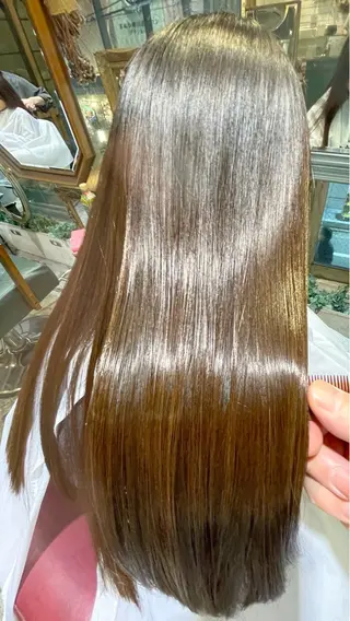 ロング [自由が丘]ハヤカワ /縮毛矯正/髪質改善のヘアスタイル