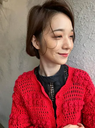 ショート カラー hair studio nico...所属・アイラッシュニコ 麻生のマツエク・マツパデザイン