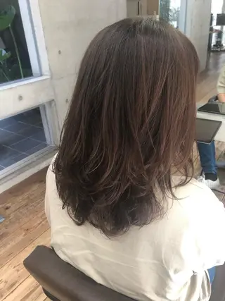 ロング カラー nagisa /縮毛矯正のヘアスタイル