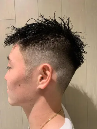 メンズ 糟谷 慈英のヘアスタイル