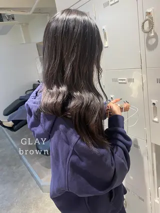 ロング カラー ヘアアレンジ ボブ /ニュアンス/ satomi🧸💖のヘアスタイル