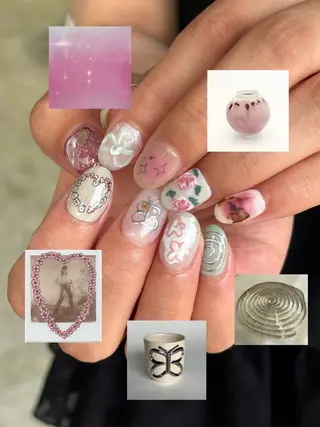 ネイル hinako /個性派ニュアンスのネイルデザイン