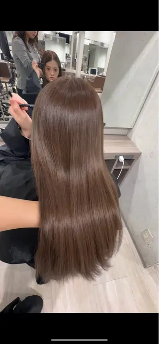 ロング カラー COALL nex the salon所属・Riria✨ 透明感カラーのヘアスタイル