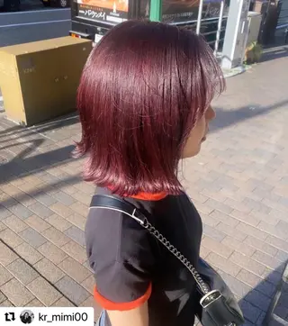 ショート カラー パーマ メンズ 🩷Eny terrace🩷のヘアスタイル