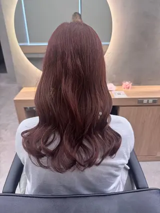 ロング 大人可愛い韓国ヘア 🩵miyu✨️のヘアスタイル